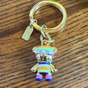 Coach legacy Bear Keychain